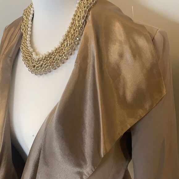 𝅺🌟nwt RW&CO Satin-Collar Blazer🌟 - Picture 4 of 8